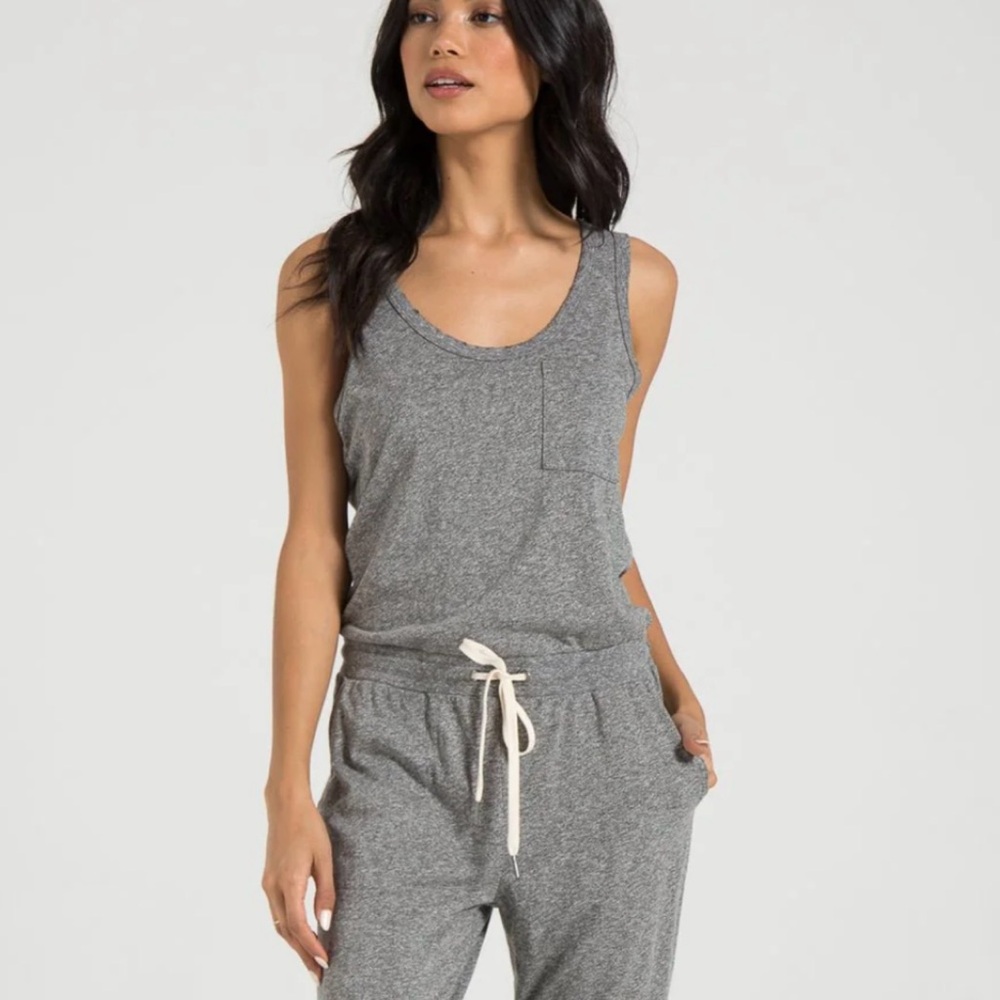 N:PHILANTHROPY Dark Heather Grey Jumpsuit Size XS